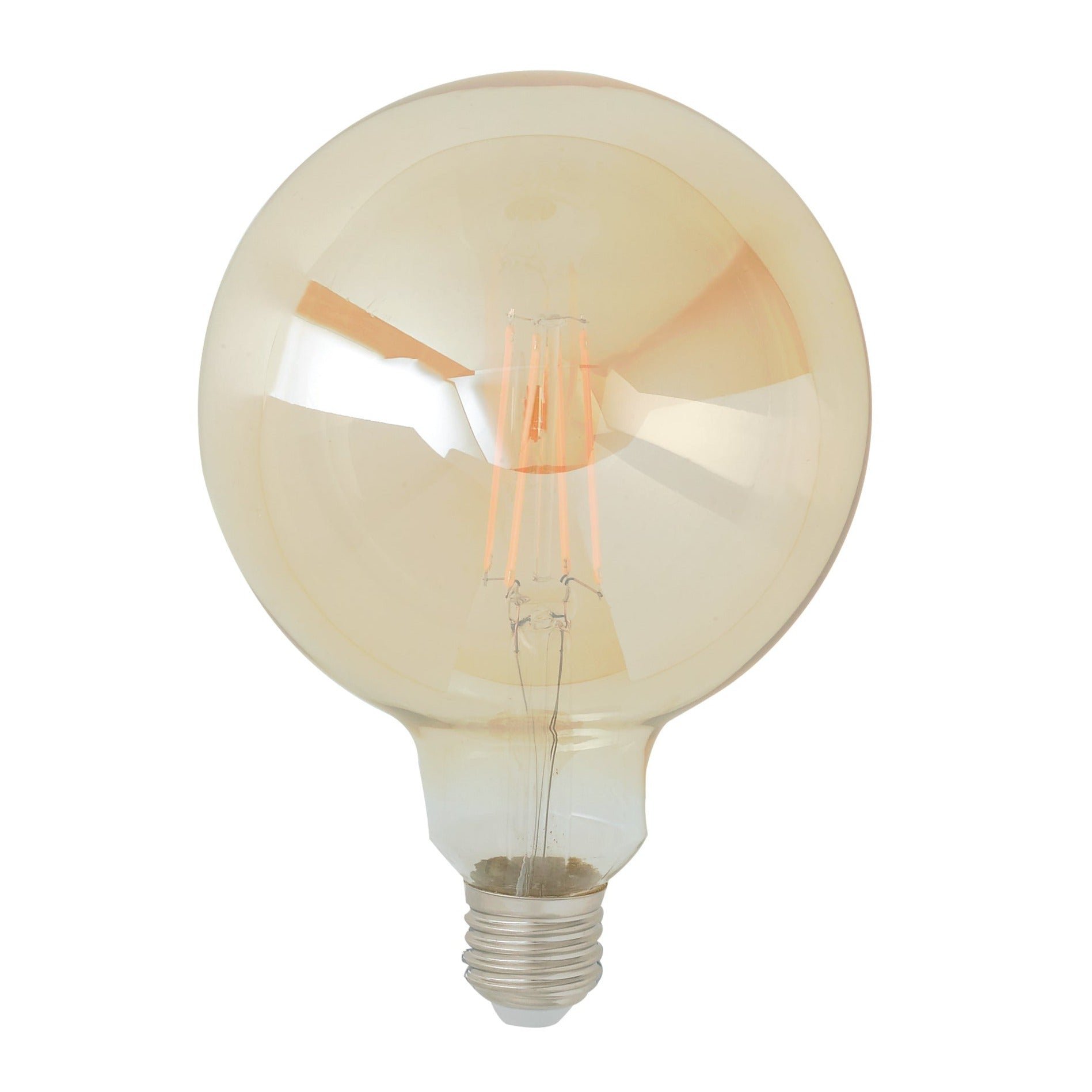 FAN I-LUXA-V-E27-G95 Dekorativní LED žárovka LUXA jantar E27 8W 806LM 2500K 300° 95x135MM 15000h CRI80 - FANEUROPE