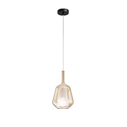Obrázek pro produkt Závěsné svítidlo sklo PIREX jantar 18 x 231 cm 1xE27 bez rozety - FANEUROPE
