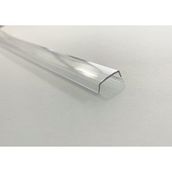 Obrázek pro produkt Transparentní difuzor 2 m pro profily ROBA/BERLINO - příslušenství k LED lištám - FANEUROPE