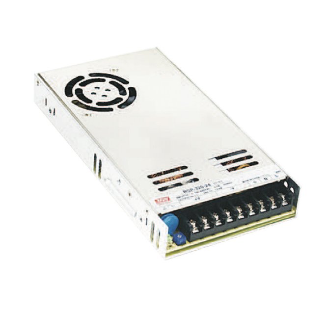 FAN STRIP-DRIVER12V-320W Driver MW RSP konst.napětí výstup DC 12V 26,7A 320W vstup AC88-264V DC124-370V 21,5x11,5x3 cm - FANEUROPE