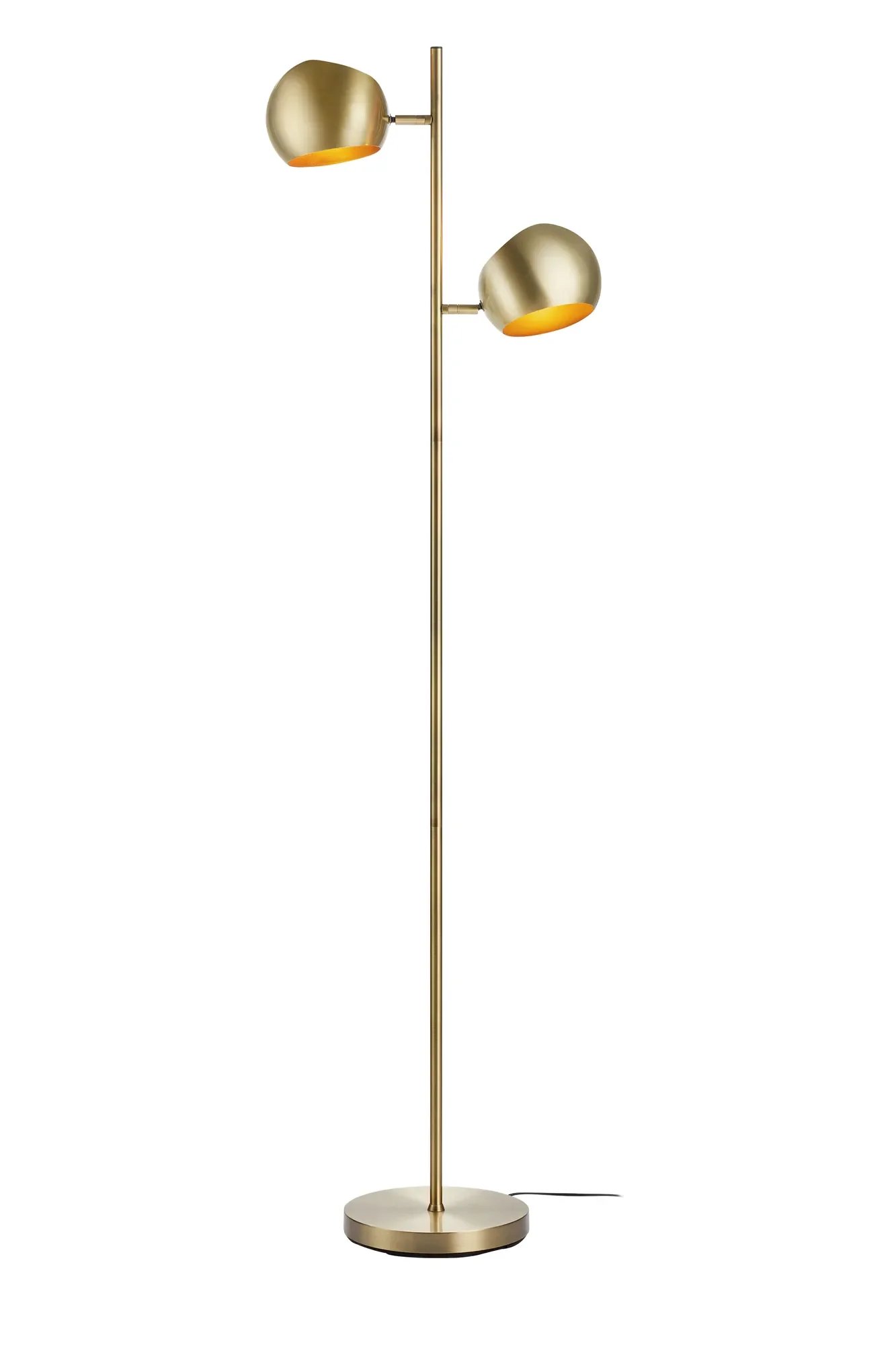 MAR 107742 Edgar stojací lampa staromosaz - Markslöjd