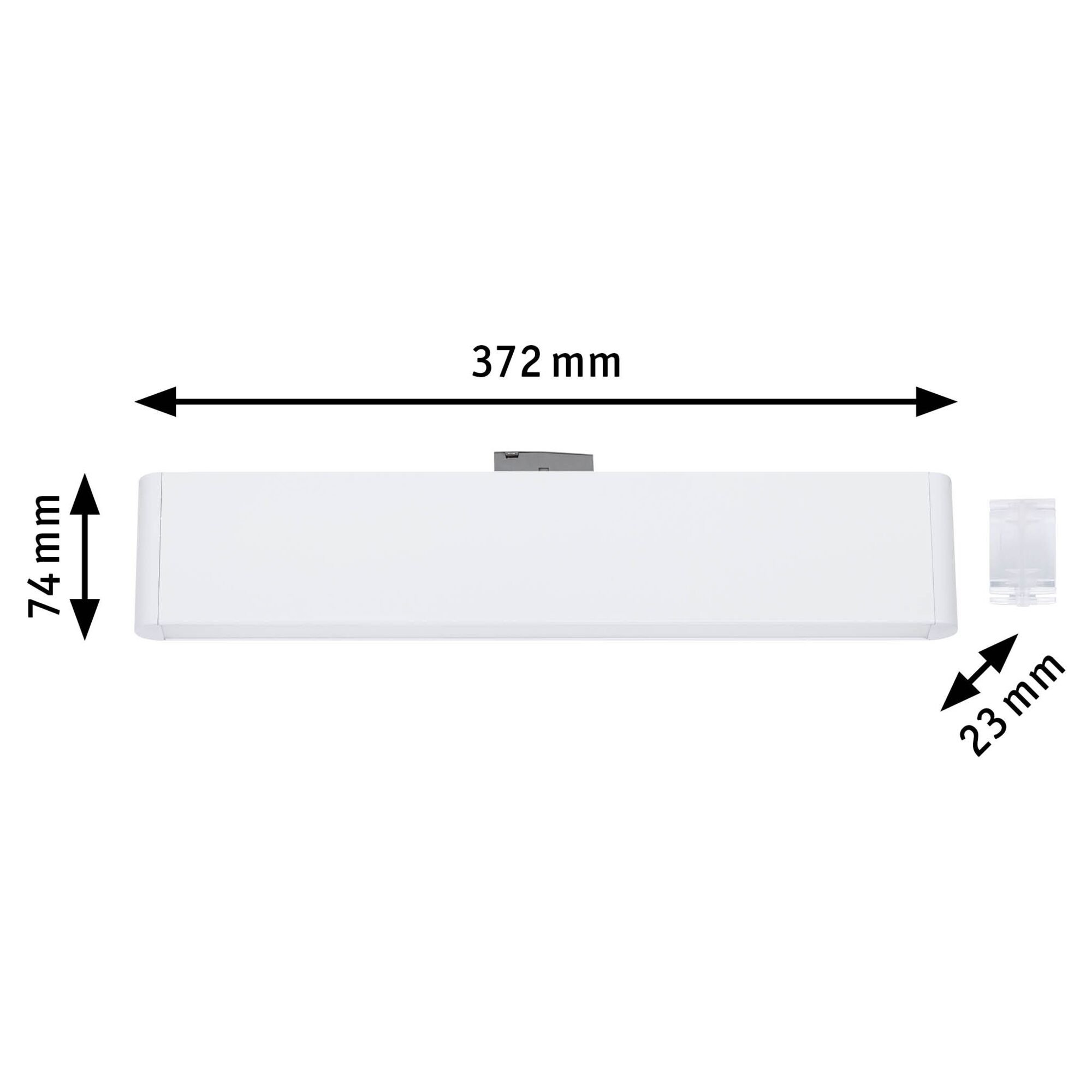 P 95708 URail Lightbar 3-krokové-stmívatelné Ceris 9,5W 4000K stmívatelné 230V bílá - PAULMANN (obrázek 6)