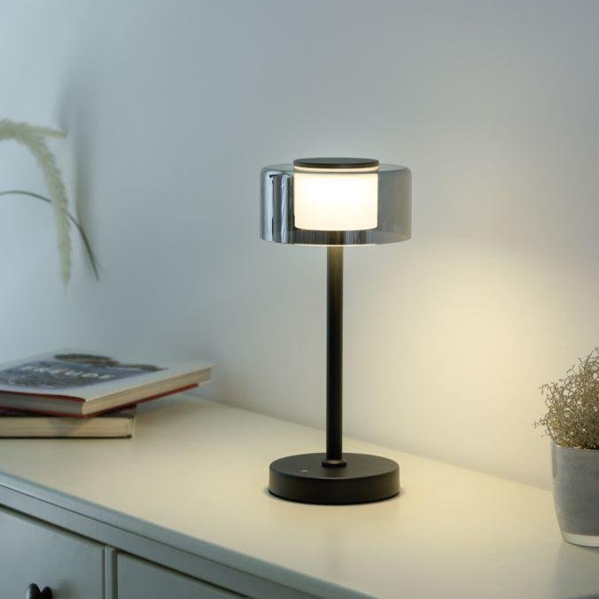 Obrázek produktu LED stolní lampa USB černá na baterie dotykový stmívač paměťová funkce 3000K - PAUL NEUHAUS 3 Obrázek produktu LED stolní lampa USB černá na baterie dotykový stmívač paměťová funkce 3000K - PAUL NEUHAUS 3