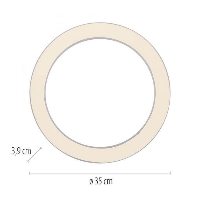 PN 6310-16 LED stropní svítidlo PURE Lines kulaté bílá, stmívatelné 2200-5000K - PAUL NEUHAUS (obrázek 6)