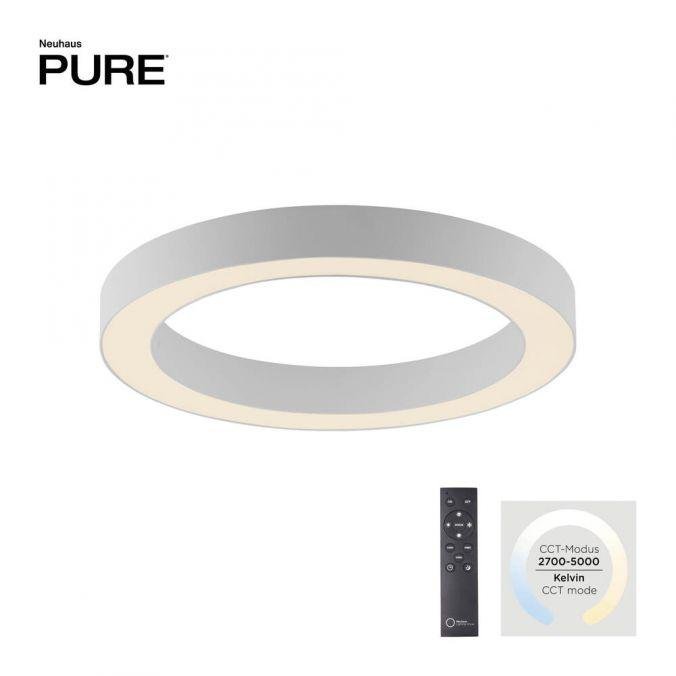 PN 6310-16 LED stropní svítidlo PURE Lines kulaté bílá, stmívatelné 2200-5000K - PAUL NEUHAUS (obrázek 10)