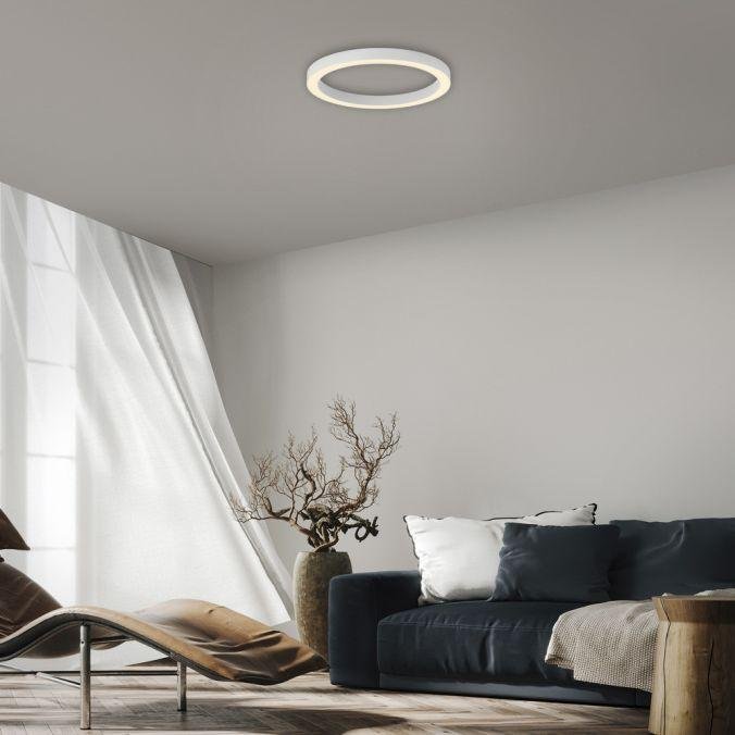 PN 6309-16 LED stropní svítidlo PURE Lines kulaté, bílá, stmívatelné, dálkový ovladač s pamětí 2200-5000K - PAUL NEUHAUS (obrázek 7)