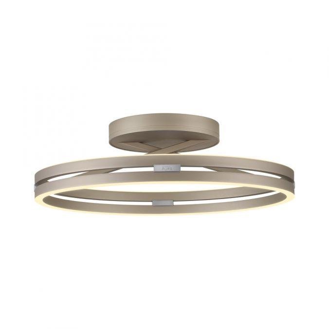 PN 6552-97 LED stropní svítidlo PURE Loop, bronzová, stmívatelné, dálkový ovladač 2200-5000K - PAUL NEUHAUS