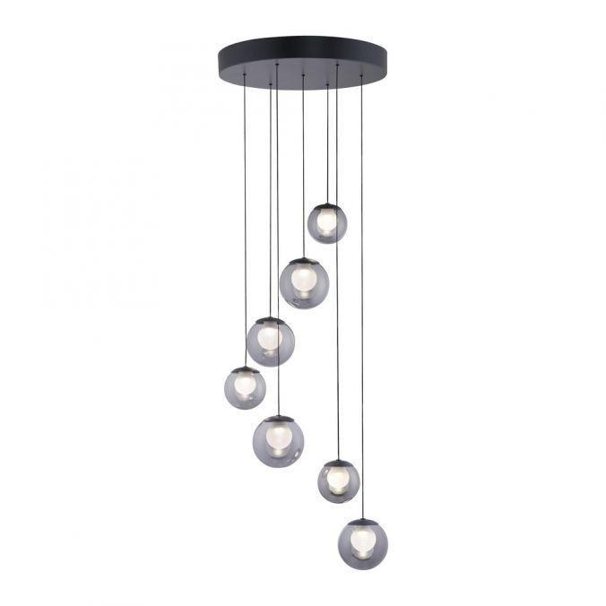 PN 2587-15 PURE Popup, LED závěsné svítidlo, mystická šedá, 2200-5000K - PAUL NEUHAUS