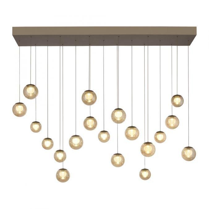 PN 2589-97 PURE Popup, LED závěsné svítidlo bronzová 2200-5000K - PAUL NEUHAUS