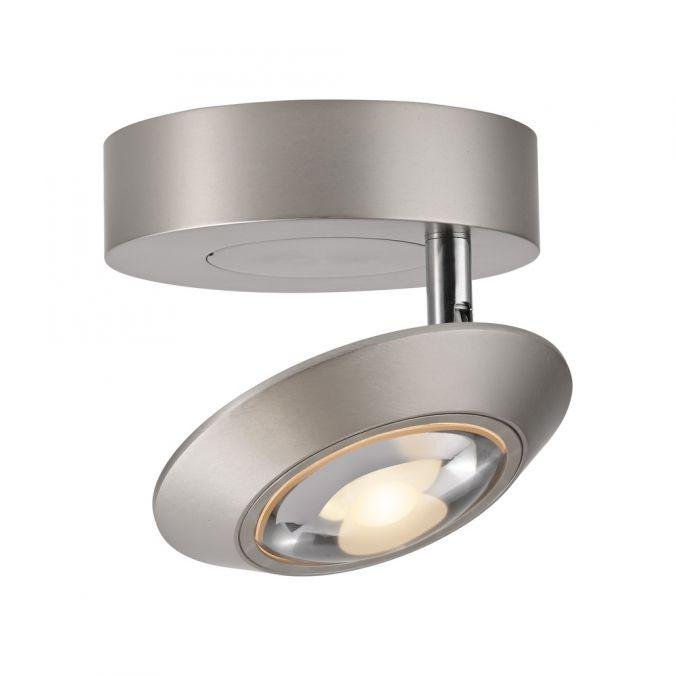 PN 9051-95 LED stropní svítidlo PURE Oculis, metalická šedá, stmívatelné, otočné a nastavitelné 2700K - PAUL NEUHAUS