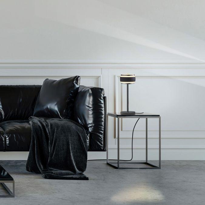 Obrázek produktu LED nabíjecí stolní lampa PURE Falling Rings, černá / metalická šedá , dotykový vypínač 2200-5000K - PAUL NEUHAUS 2 Obrázek produktu LED nabíjecí stolní lampa PURE Falling Rings, černá / metalická šedá , dotykový vypínač 2200-5000K - PAUL NEUHAUS 2