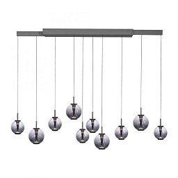 Obrázek pro produkt Závěsné svítidlo PURE E-Infinity, mystická šedá s nastavitelnou šířkou, e-Slide ovladač 2200-5000K - PAUL NEUHAUS