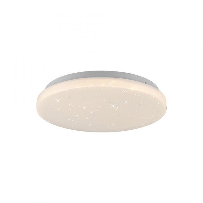 LD 14175-16 LED stropní svítidlo bílé hvězdné nebe průměr 22cm teplá bílá 3000K 3000K - JUST LIGHT