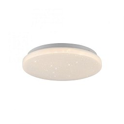 Obrázek pro produkt LED stropní svítidlo bílé hvězdné nebe průměr 22cm teplá bílá 3000K 3000K - JUST LIGHT