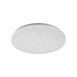 Obrázek pro produkt LED stropní svítidlo bílé hvězdné nebe kruhové průměr 26cm do ložnice 4000K - JUST LIGHT