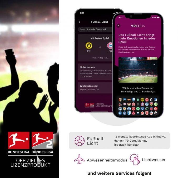 Obrázek produktu Fotbal-Licht MIKA, Smart Home, atmosféra jako na stadionu Tuya RGB/2700-5000K - JUST LIGHT 8 Obrázek produktu Fotbal-Licht MIKA, Smart Home, atmosféra jako na stadionu Tuya RGB/2700-5000K - JUST LIGHT 8