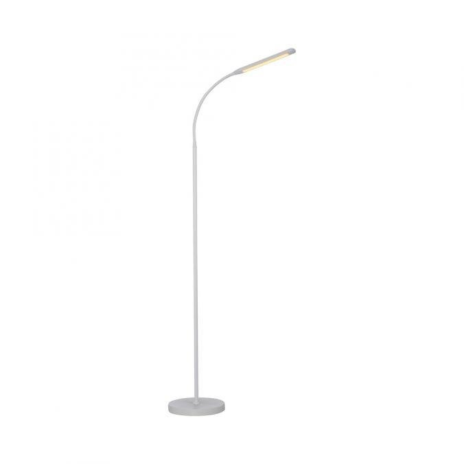 LD 11031-16 LED stojací svítidlo bílé 3 krokové CCT, dotykový stmívač, nastavitelná hlava 2700-5000K - JUST LIGHT