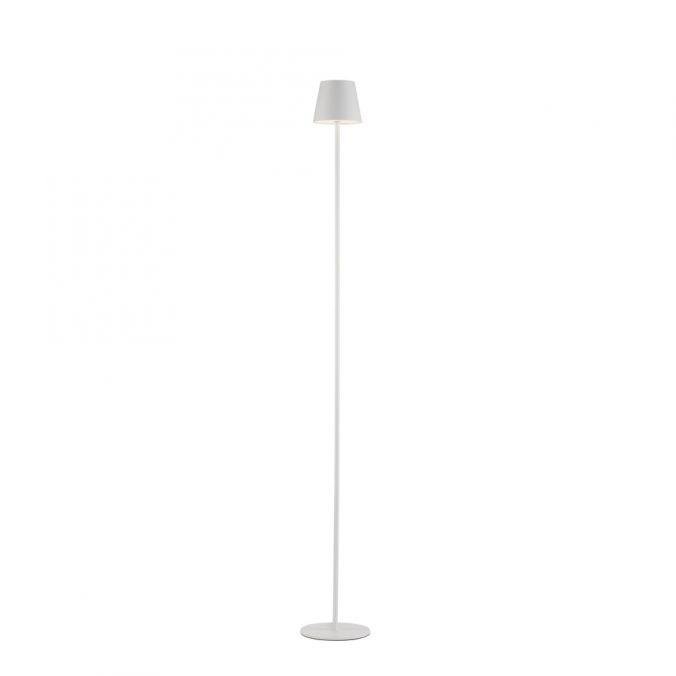 LD 19252-16 LED bateriové svítidlo bílé, stojací a stolní lampa, dotykový stmívač, IP54 pro venkovní použití 3000K - JUST LIGHT