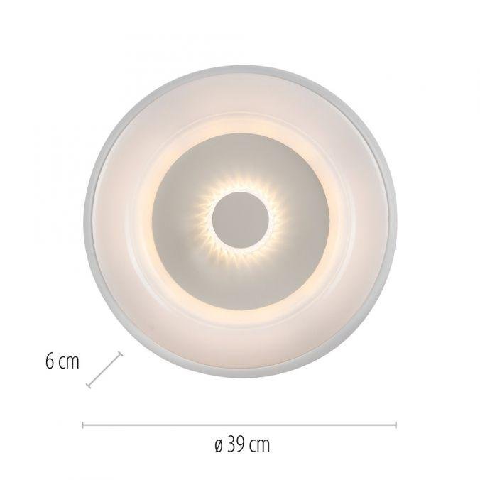 Obrázek produktu LED stropní svítidlo bílé s křišťálovým efektem, dálkové ovládání, Tuya, stmívatelné s aplikací RGB/2700-5000K - JUST LIGHT 8 Obrázek produktu LED stropní svítidlo bílé s křišťálovým efektem, dálkové ovládání, Tuya, stmívatelné s aplikací RGB/2700-5000K - JUST LIGHT 8