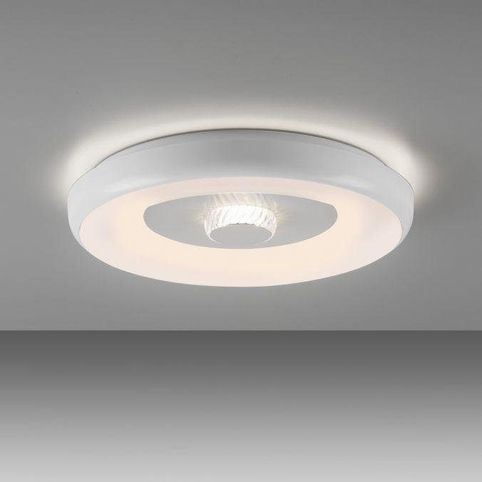 Obrázek produktu LED stropní svítidlo bílé s křišťálovým efektem, dálkové ovládání, Tuya, stmívatelné s aplikací RGB/2700-5000K - JUST LIGHT 10 Obrázek produktu LED stropní svítidlo bílé s křišťálovým efektem, dálkové ovládání, Tuya, stmívatelné s aplikací RGB/2700-5000K - JUST LIGHT 10