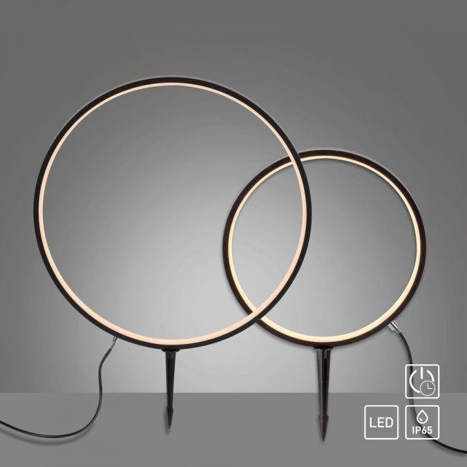 Obrázek produktu LED venkovní svítidlo se zápichem do zahrady kruhová forma s časovačem IP65 krytí proti vodě 3000K - JUST LIGHT 11 Obrázek produktu LED venkovní svítidlo se zápichem do zahrady kruhová forma s časovačem IP65 krytí proti vodě 3000K - JUST LIGHT 11