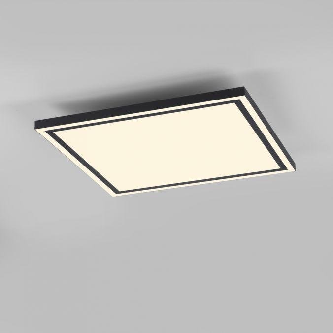 Obrázek produktu LED stropní svítidlo 45x45cm, černá, dálkové ovládání, CCT, ovládané přes aplikaci Tuya stmívatelné 2700-5000K - JUST LIGHT 9 Obrázek produktu LED stropní svítidlo 45x45cm, černá, dálkové ovládání, CCT, ovládané přes aplikaci Tuya stmívatelné 2700-5000K - JUST LIGHT 9