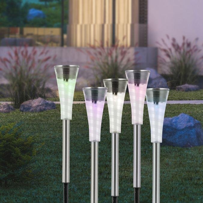 Obrázek produktu LED svítidlo zápich sada hra barev ochrana proti stříkající vodě solární RGB - JUST LIGHT 3 Obrázek produktu LED svítidlo zápich sada hra barev ochrana proti stříkající vodě solární RGB - JUST LIGHT 3