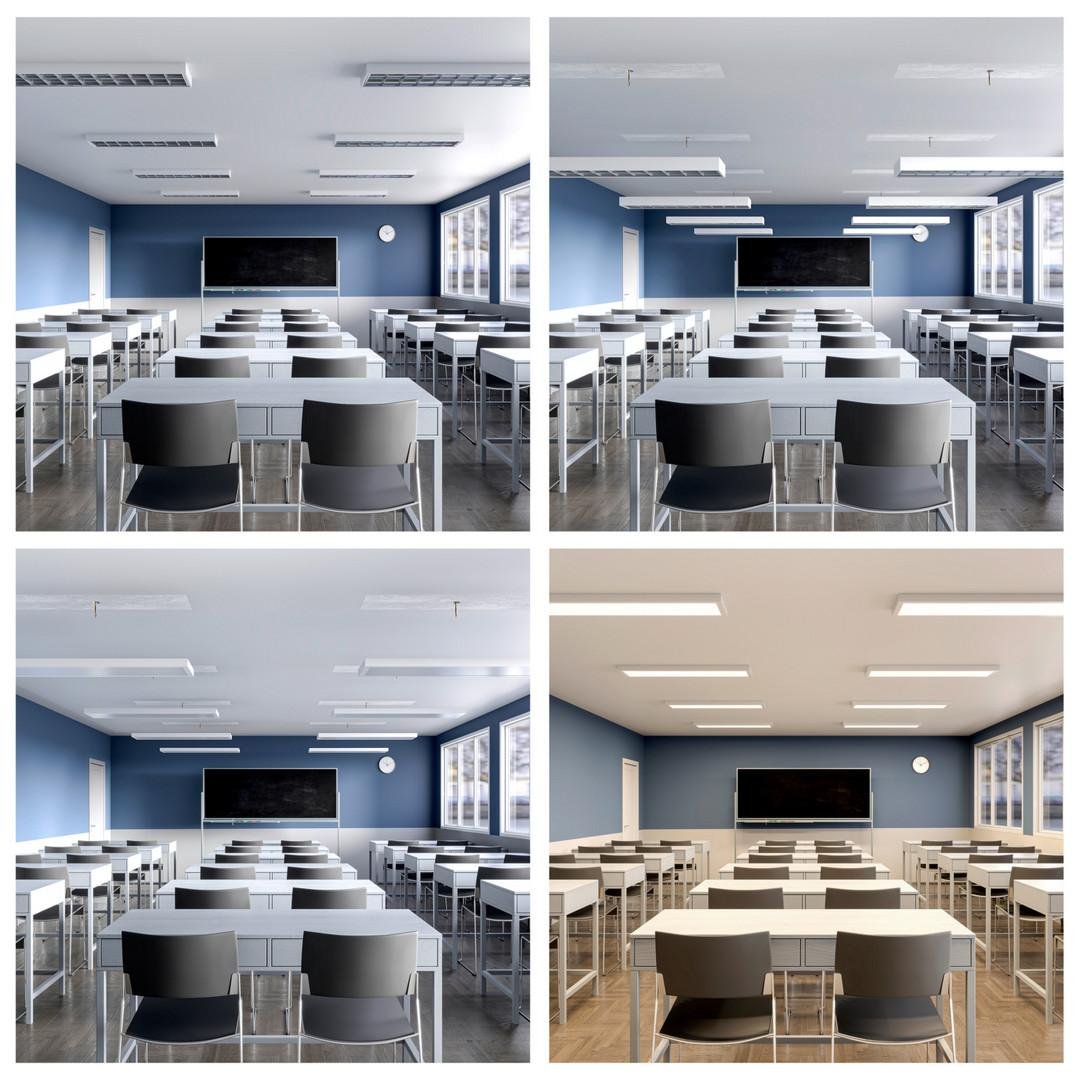 IMPR 348259 Deko-Light stropní přisazené svítidlo - Pro Office Sano 1225, 35W, DIM, 3000/4000K, bílá (obrázek 13)