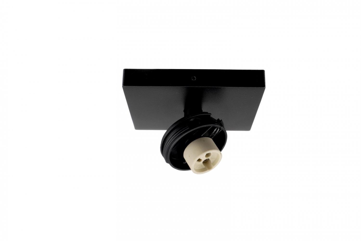 IMPR 348265 Deko-Light stropní přisazené svítidlo Can Tilt hranatá základna, 1x 7,5 W GU10, černá - LIGHT IMPRESSIONS