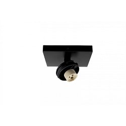 Obrázek pro produkt Deko-Light stropní přisazené svítidlo Can Tilt hranatá základna, 1x 7,5 W GU10, černá - DEKOLIGHT