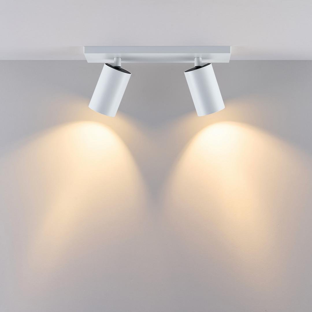 Obrázek produktu Deko-Light stropní přisazené svítidlo - Can Tilt hranatá základna, 2x 7,5 W GU10, bílá - LIGHT IMPRESSIONS 4 Obrázek produktu Deko-Light stropní přisazené svítidlo - Can Tilt hranatá základna, 2x 7,5 W GU10, bílá - LIGHT IMPRESSIONS 4