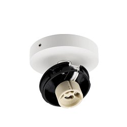 Obrázek pro produkt Deko-Light stropní přisazené svítidlo Can Tilt kulaté základna, 1x 7,5 W GU10, bílá - DEKOLIGHT