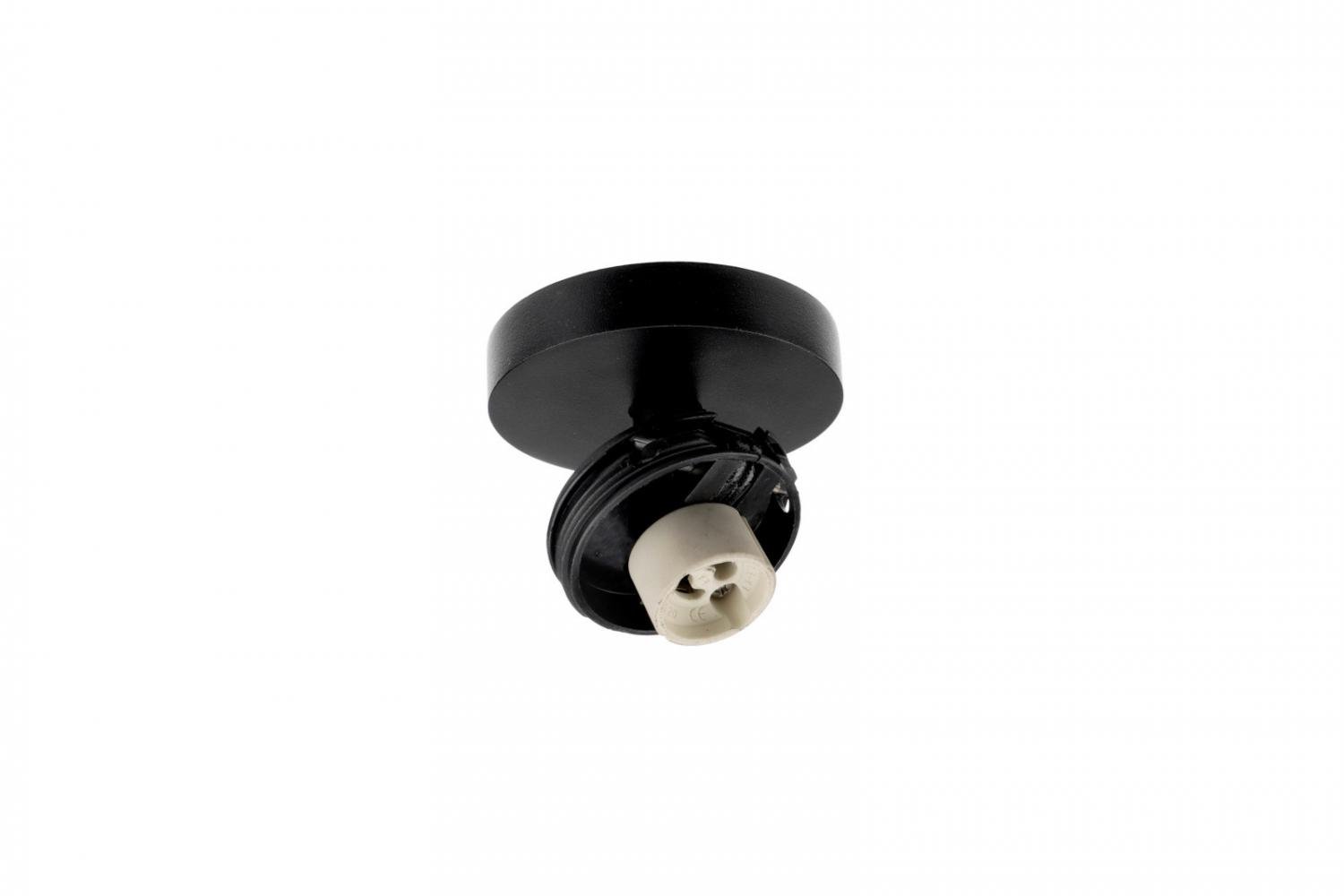 IMPR 348271 Deko-Light stropní přisazené svítidlo Can Tilt kulaté základna, 1x 7,5 W GU10, černá - LIGHT IMPRESSIONS