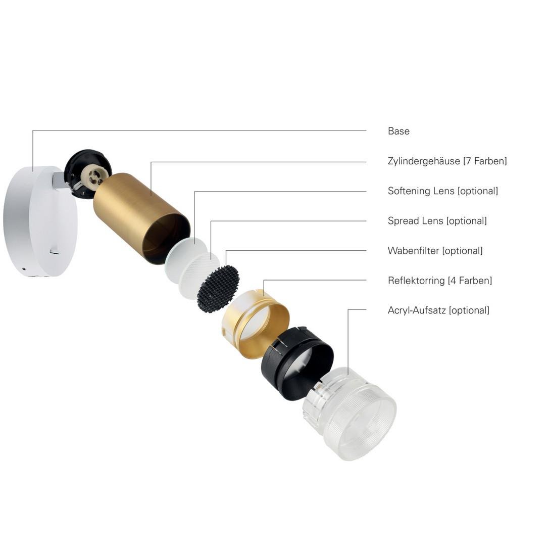 IMPR 348271 Deko-Light stropní přisazené svítidlo Can Tilt kulaté základna, 1x 7,5 W GU10, černá (obrázek 11)