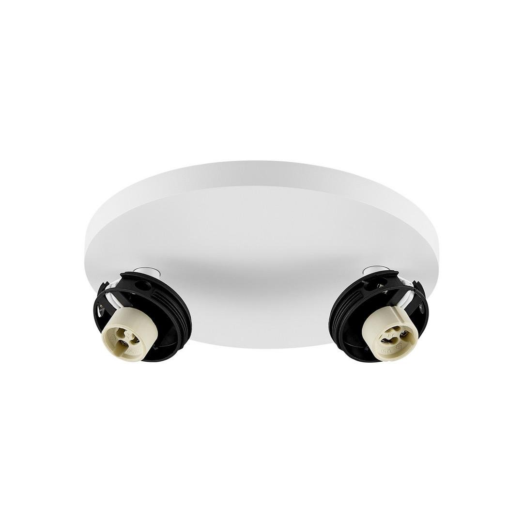 IMPR 348272 Deko-Light stropní přisazené svítidlo Can Tilt kulaté základna, 2x 7,5 W GU10, bílá - LIGHT IMPRESSIONS
