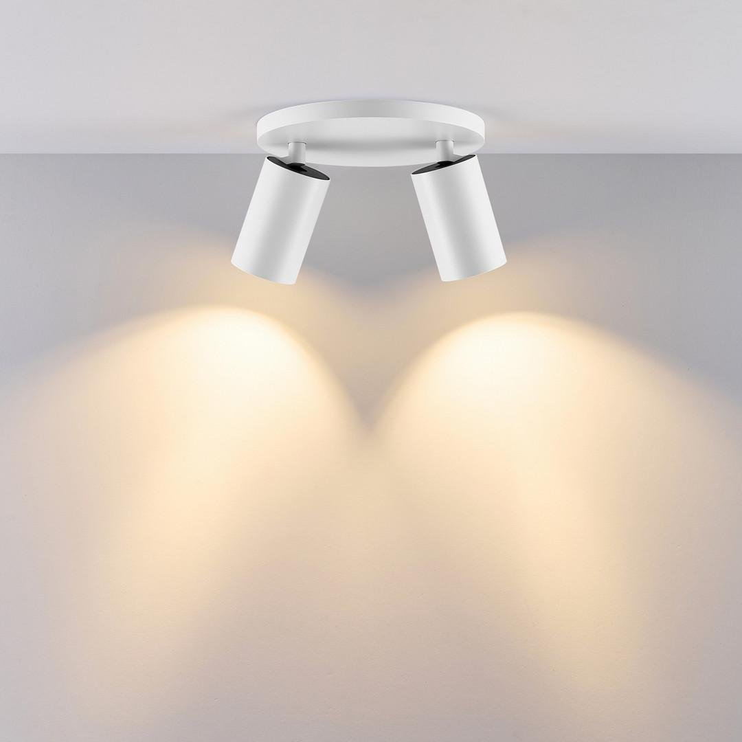 Obrázek produktu Deko-Light stropní přisazené svítidlo - Can Tilt kulaté základna, 2x 7,5 W GU10, bílá - LIGHT IMPRESSIONS 4 Obrázek produktu Deko-Light stropní přisazené svítidlo - Can Tilt kulaté základna, 2x 7,5 W GU10, bílá - LIGHT IMPRESSIONS 4