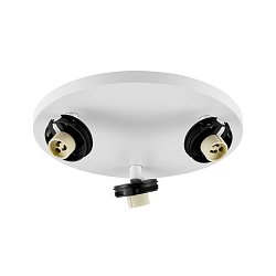 Obrázek pro produkt Deko-Light stropní přisazené svítidlo Can Tilt kulaté základna, 3x 7,5 W GU10, bílá - DEKOLIGHT
