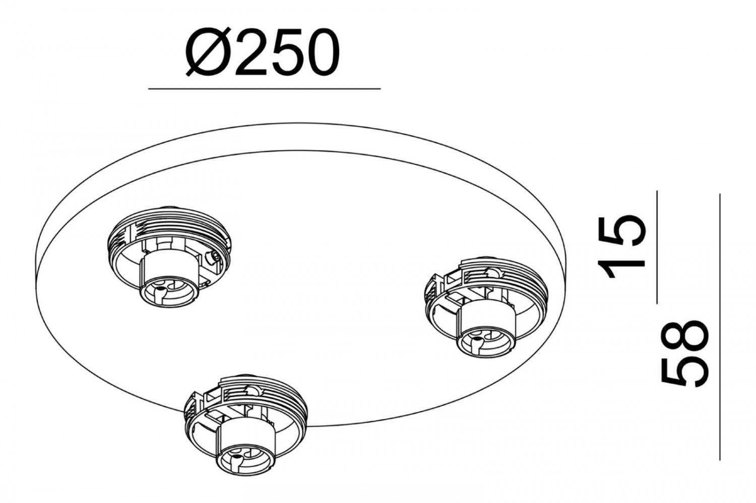 Obrázek produktu Deko-Light stropní přisazené svítidlo - Can Tilt kulaté základna, 3x 7,5 W GU10, černá - LIGHT IMPRESSIONS 8 Obrázek produktu Deko-Light stropní přisazené svítidlo - Can Tilt kulaté základna, 3x 7,5 W GU10, černá - LIGHT IMPRESSIONS 8