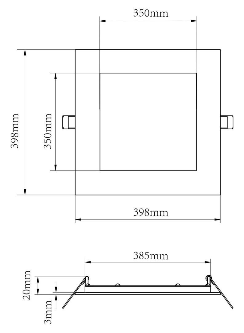 Obrázek produktu Deko-Light vestavné bodové svítidlo - Anik hranaté 380, 30 W, DIM, 4000 K, bílá - LIGHT IMPRESSIONS 2 Obrázek produktu Deko-Light vestavné bodové svítidlo - Anik hranaté 380, 30 W, DIM, 4000 K, bílá - LIGHT IMPRESSIONS 2
