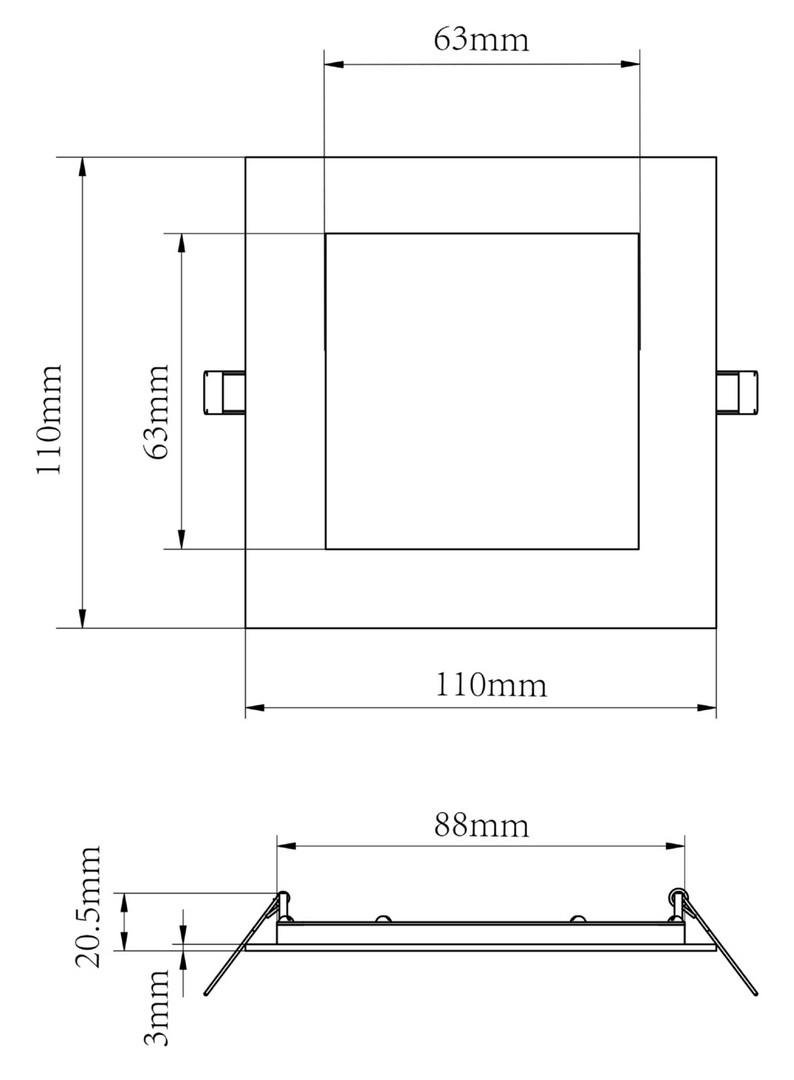 Obrázek produktu Deko-Light vestavné bodové svítidlo - Anik hranaté 90, 14 W, DIM, RGB/3000 K, bílá - LIGHT IMPRESSIONS 2 Obrázek produktu Deko-Light vestavné bodové svítidlo - Anik hranaté 90, 14 W, DIM, RGB/3000 K, bílá - LIGHT IMPRESSIONS 2