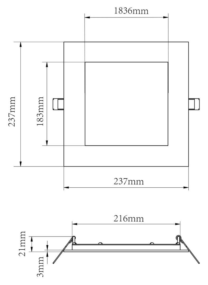 Obrázek produktu Deko-Light vestavné bodové svítidlo - Anik hranaté 215, 30 W, DIM, RGB/3000 K, bílá - LIGHT IMPRESSIONS 2 Obrázek produktu Deko-Light vestavné bodové svítidlo - Anik hranaté 215, 30 W, DIM, RGB/3000 K, bílá - LIGHT IMPRESSIONS 2