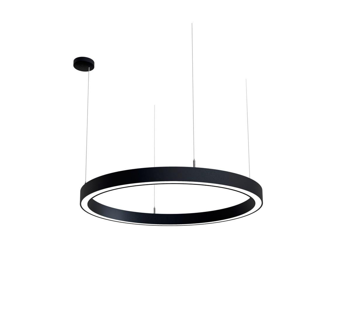 IMPR 950271 Deko-Light závěsné svítidlo - Lautaro 900/60 Up/Down opál P3, 84 W, DALI, 2700 K, černá - LIGHT IMPRESSIONS