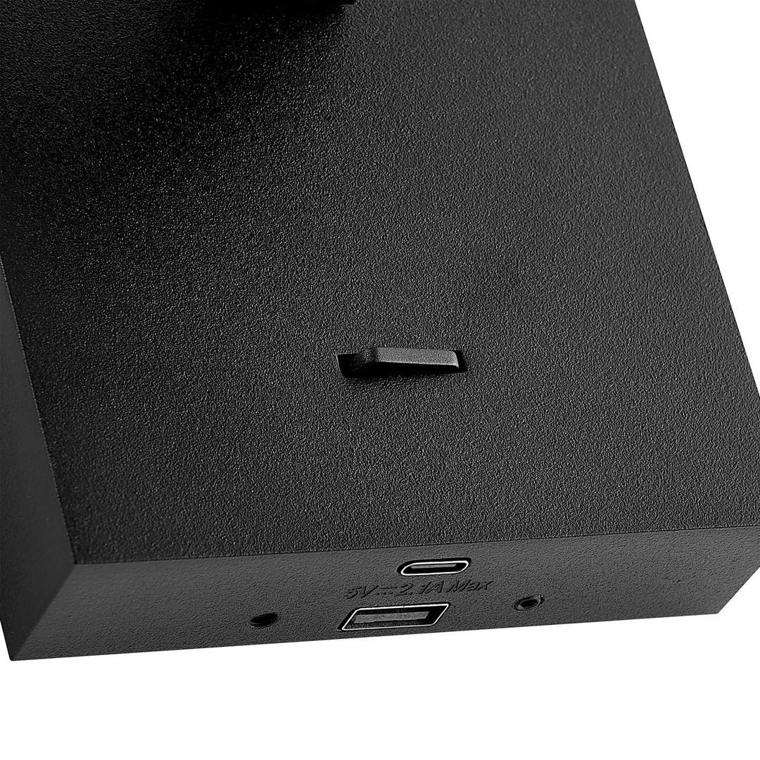 IMPR 341348 Deko-Light svítidlo na čtení Can Tilt hranatá základna s USB, 1x 7,5 W GU10, černá (obrázek 7)