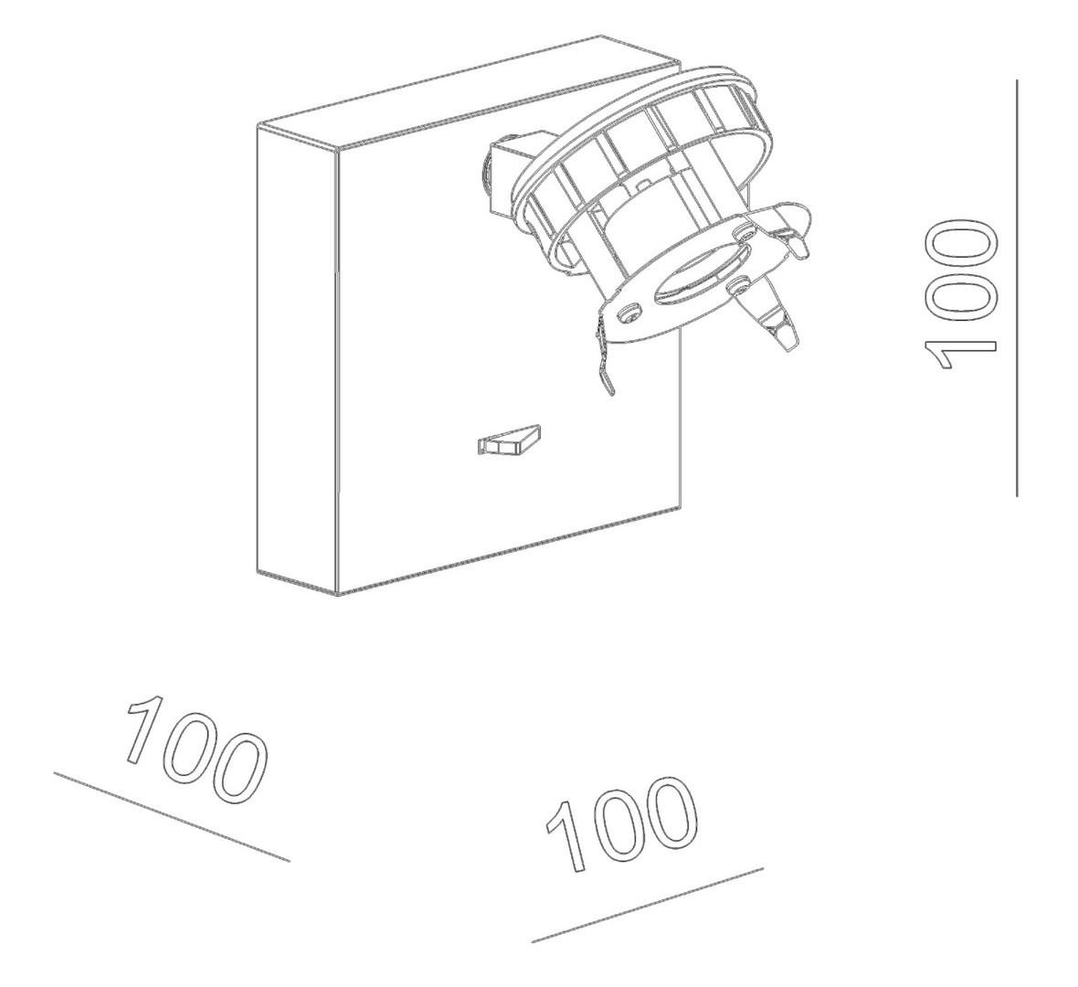 IMPR 341348 Deko-Light svítidlo na čtení Can Tilt hranatá základna s USB, 1x 7,5 W GU10, černá (obrázek 10)
