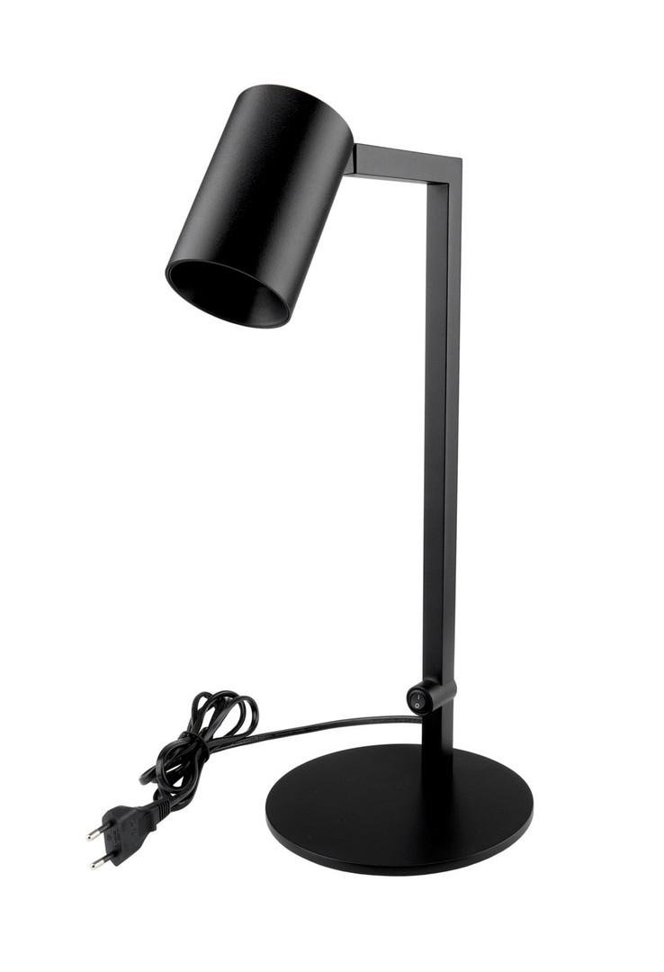 IMPR 346087 Deko-Light stolní lampa Can Tilt, 1x 7,5 W GU10, černá - LIGHT IMPRESSIONS