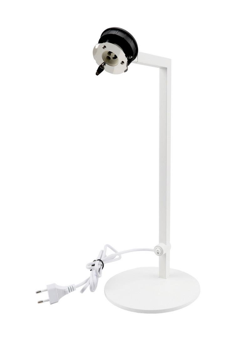 IMPR 346088 Deko-Light stolní lampa Can Tilt základna, 1x 7,5 W GU10, bílá - LIGHT IMPRESSIONS