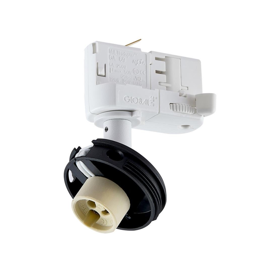IMPR 707246 Deko-Light 3-fázové bodové svítidlo Can základna, 1x max. 7,5 W GU10, bílá - LIGHT IMPRESSIONS