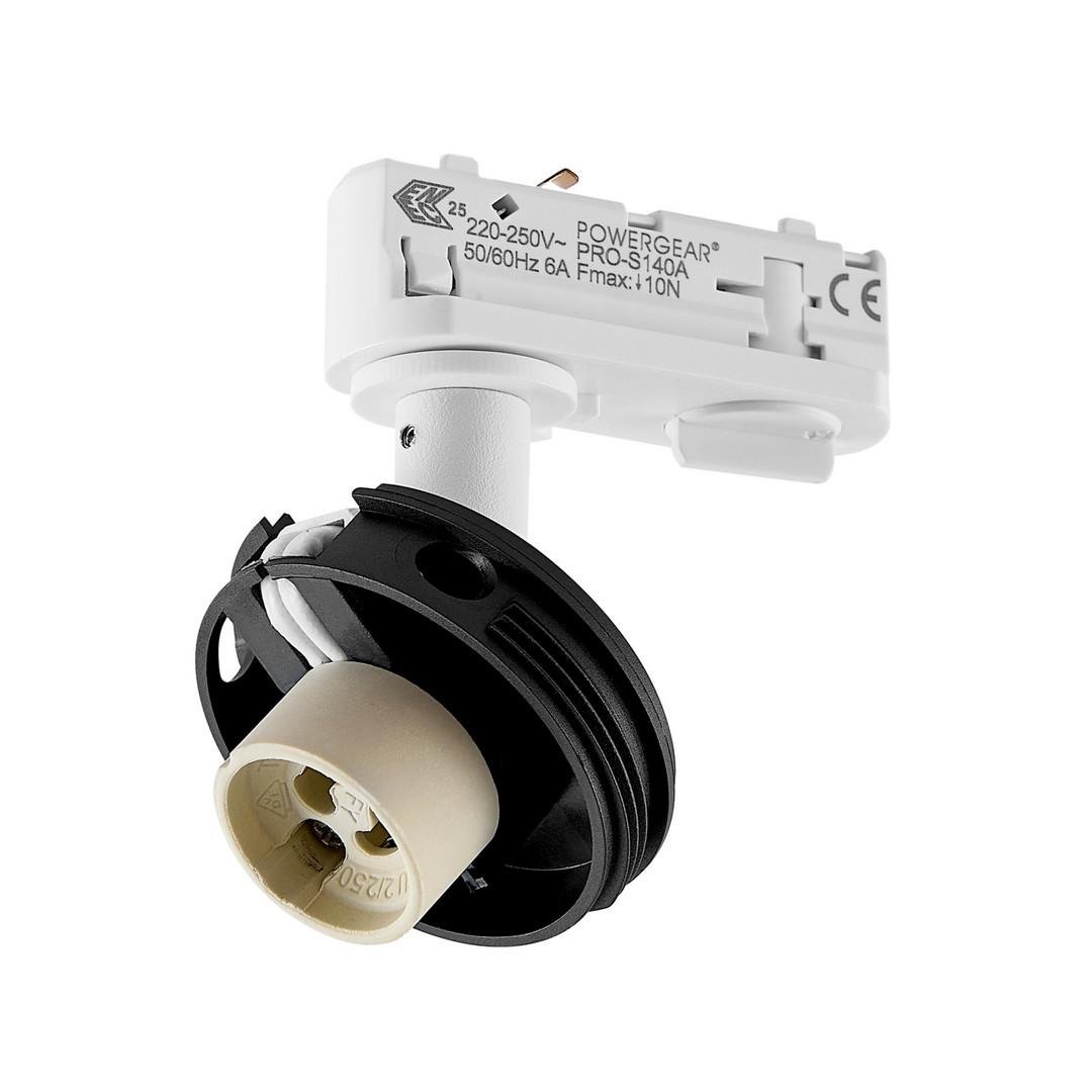 IMPR 707249 Deko-Light 1-fázový kolejnicový systém bodové svítidlo Can základna, 1x max. 7,5 W, GU10, bílá - LIGHT IMPRESSIONS