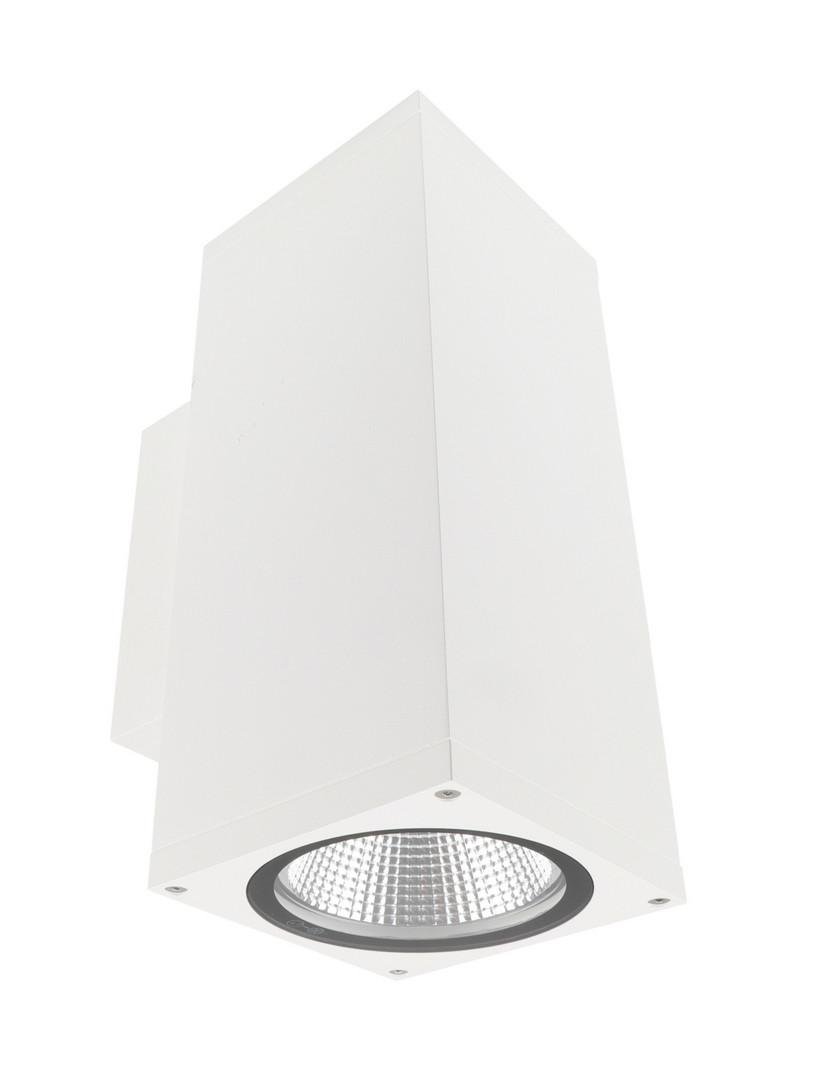 IMPR 731201 Deko-Light nástěnné přisazené svítidlo - ShoreLine Pro hranaté Up+Down, 21 W, DIM, 3000/4000 K, bílá - LIGHT IMPRESSIONS