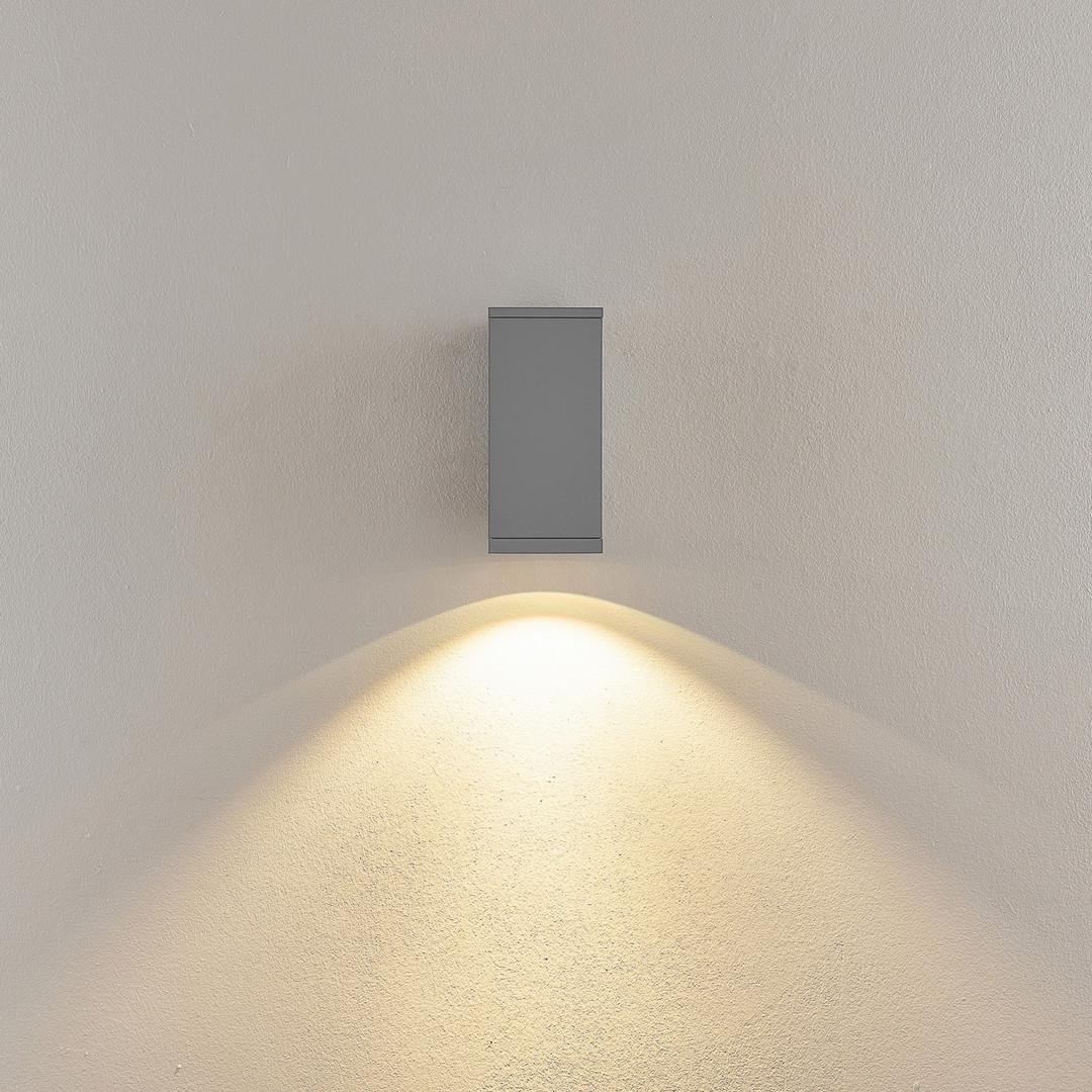 IMPR 731205 Deko-Light nástěnné přisazené svítidlo - ShoreLine Pro hranaté, 6 W, DIM, 3000/4000 K, světlešedá (obrázek 3)
